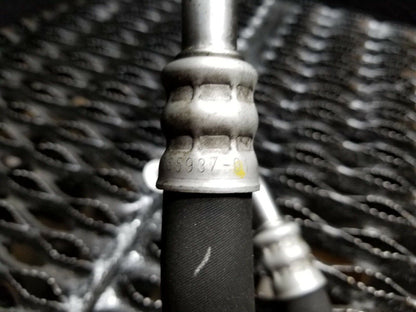 06 07 08 09 10 BMW 650i E63 N62 Engine Oil Cooler Pipe Line Upper OEM