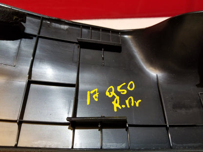 16 17 18 19 20 Infiniti Q50 Rear Left Driver Side Door Scuff Plate Trim OEM