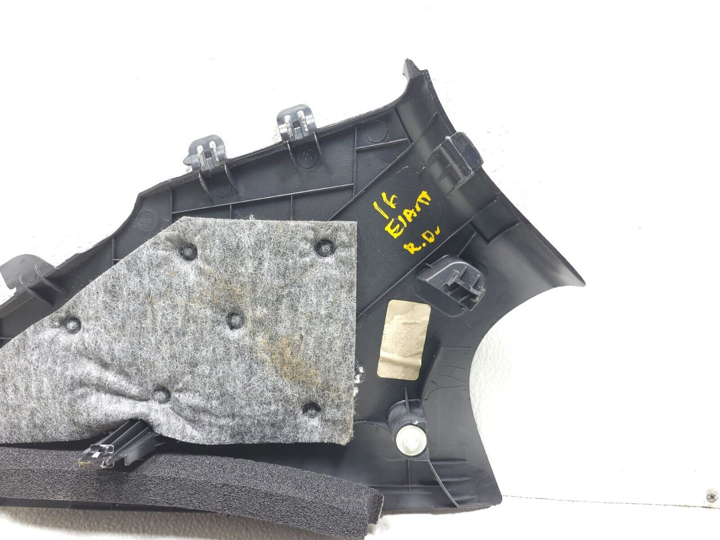 14 15 16 Hyundai Elantra Rear Upper Pillar Trim Driver Side Left OEM