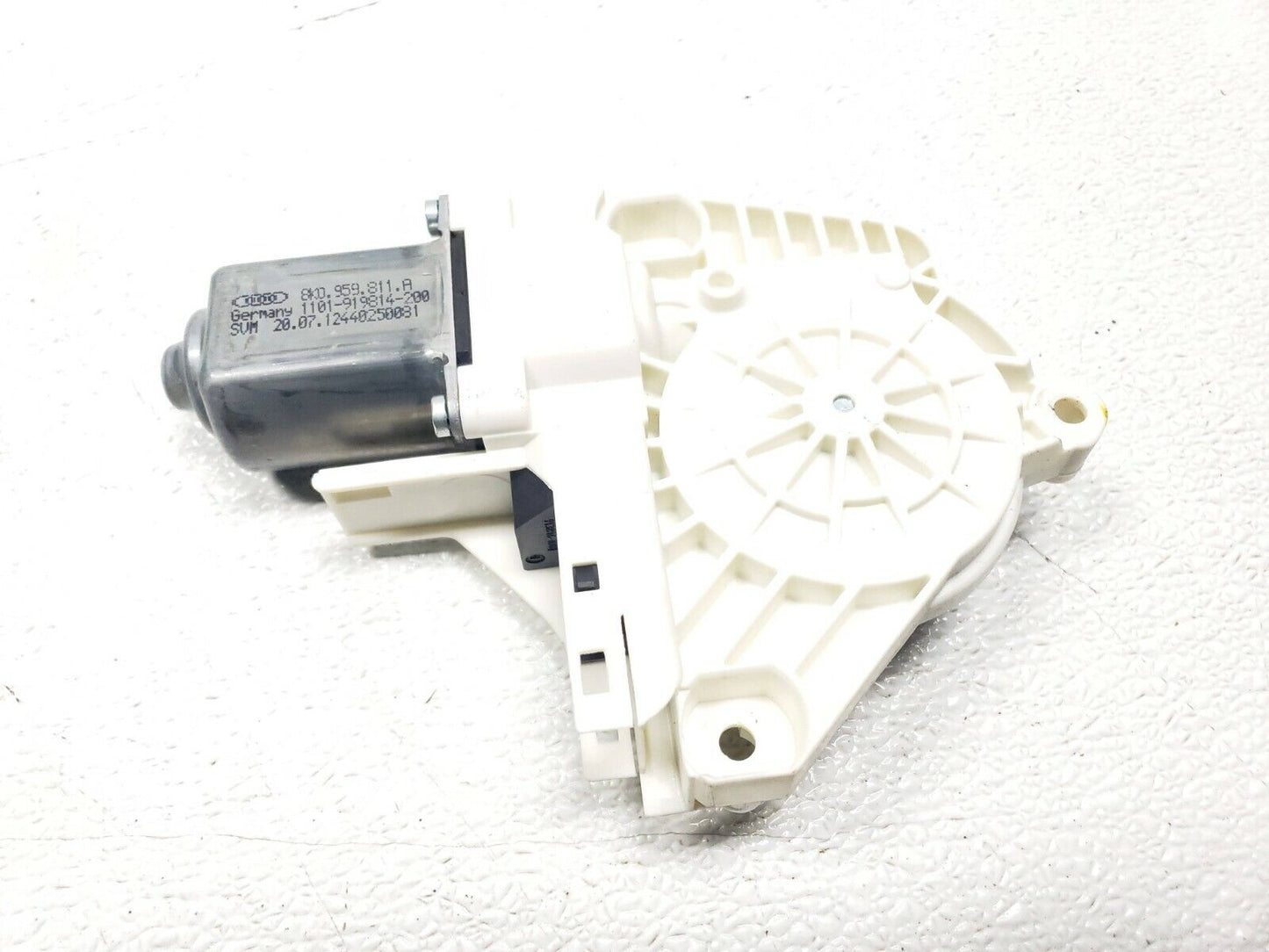 10 11 12 Audi Q5 Rear Left Driver Door Window Regulator Motor OEM 72k Miles