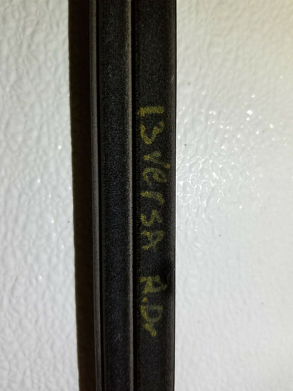 13 14 15 16 Nissan Versa Sdn Rear Left Driver Door Window Belt Seal Molding OEM