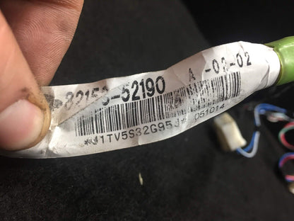 2004 2005 2006 Scion Xa Rear Passenger Door Wire Harness OEM D18