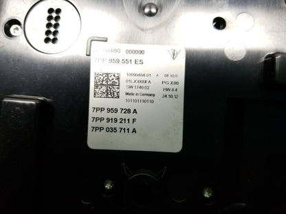 2011 - 2014 Porsche Cayenne Overhead Dome Light W/ Sunroof Switch  OEM