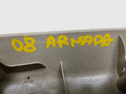 2006-2012 Nissan Armada Trunk Lower Kick Scuff Plate OEM