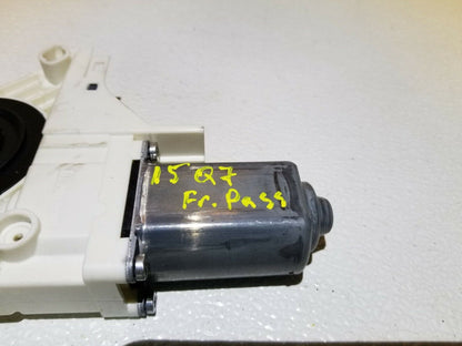 11 12 13 14 15  Audi Q7 Front Right Pass Door Window Motor Regulator OEM 87k