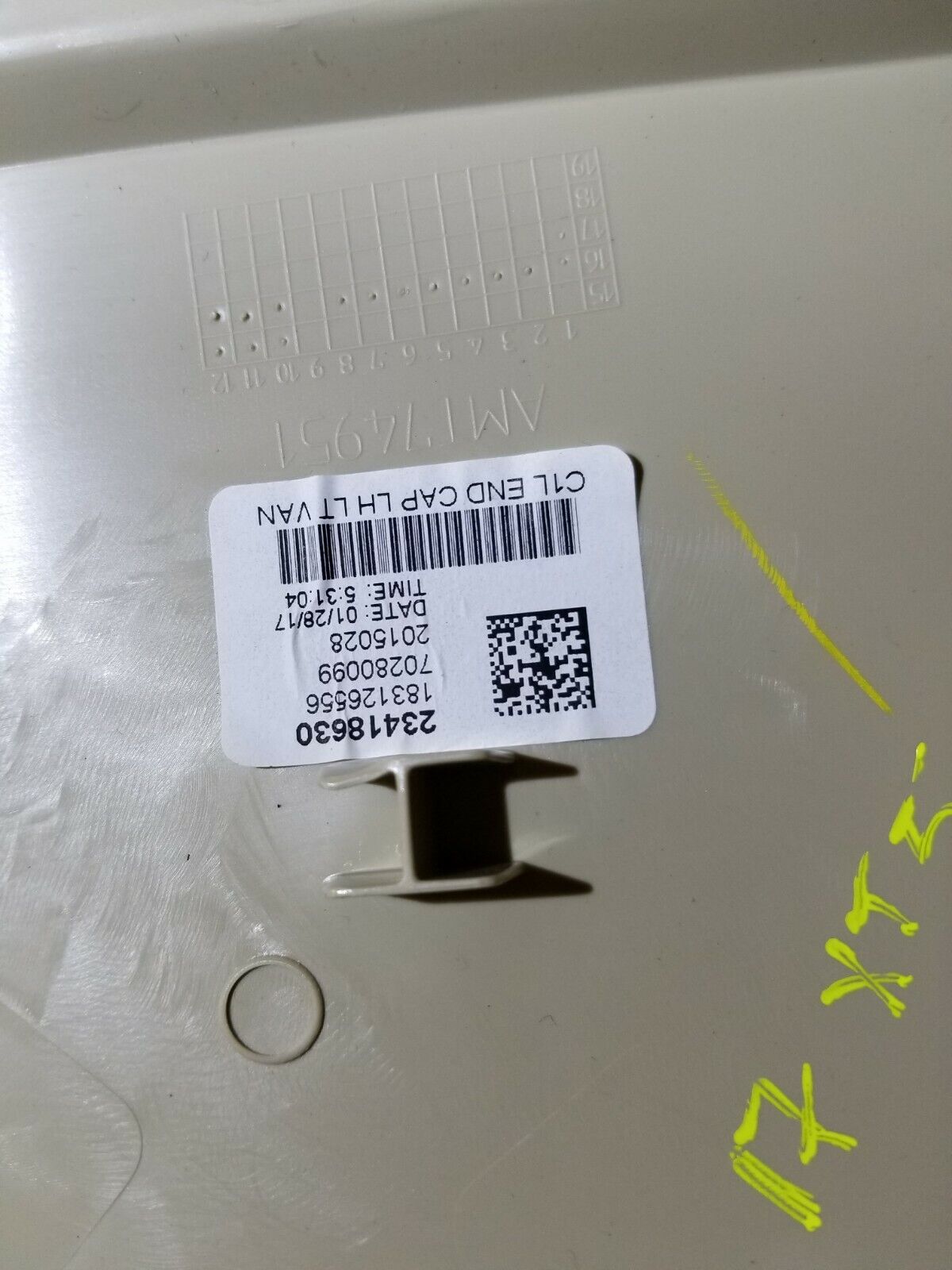 17 18 19 20 Cadillac Xt5 Dash End Cap Cover Trim Left Driver Side OEM 34k