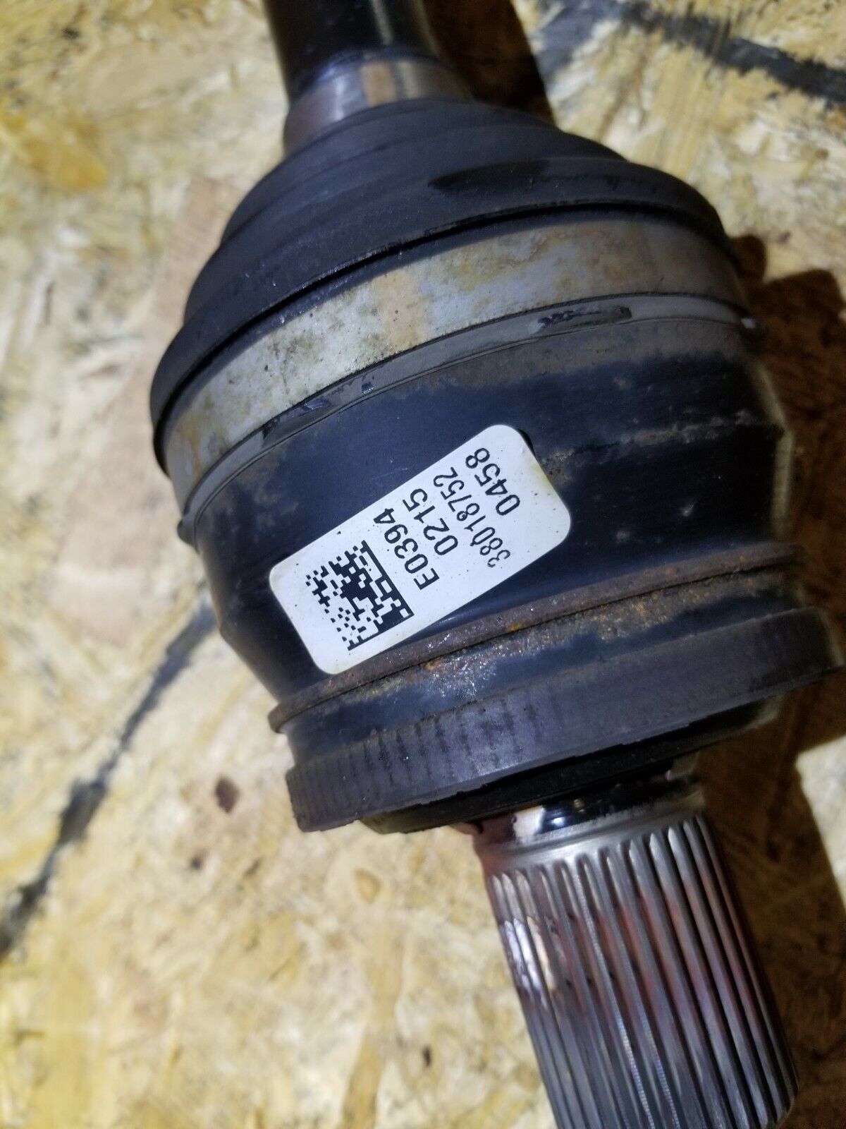 2015 Chrysler 300 3.6l RWD Rear Right Passenger Side Axle Shaft OEM 43k