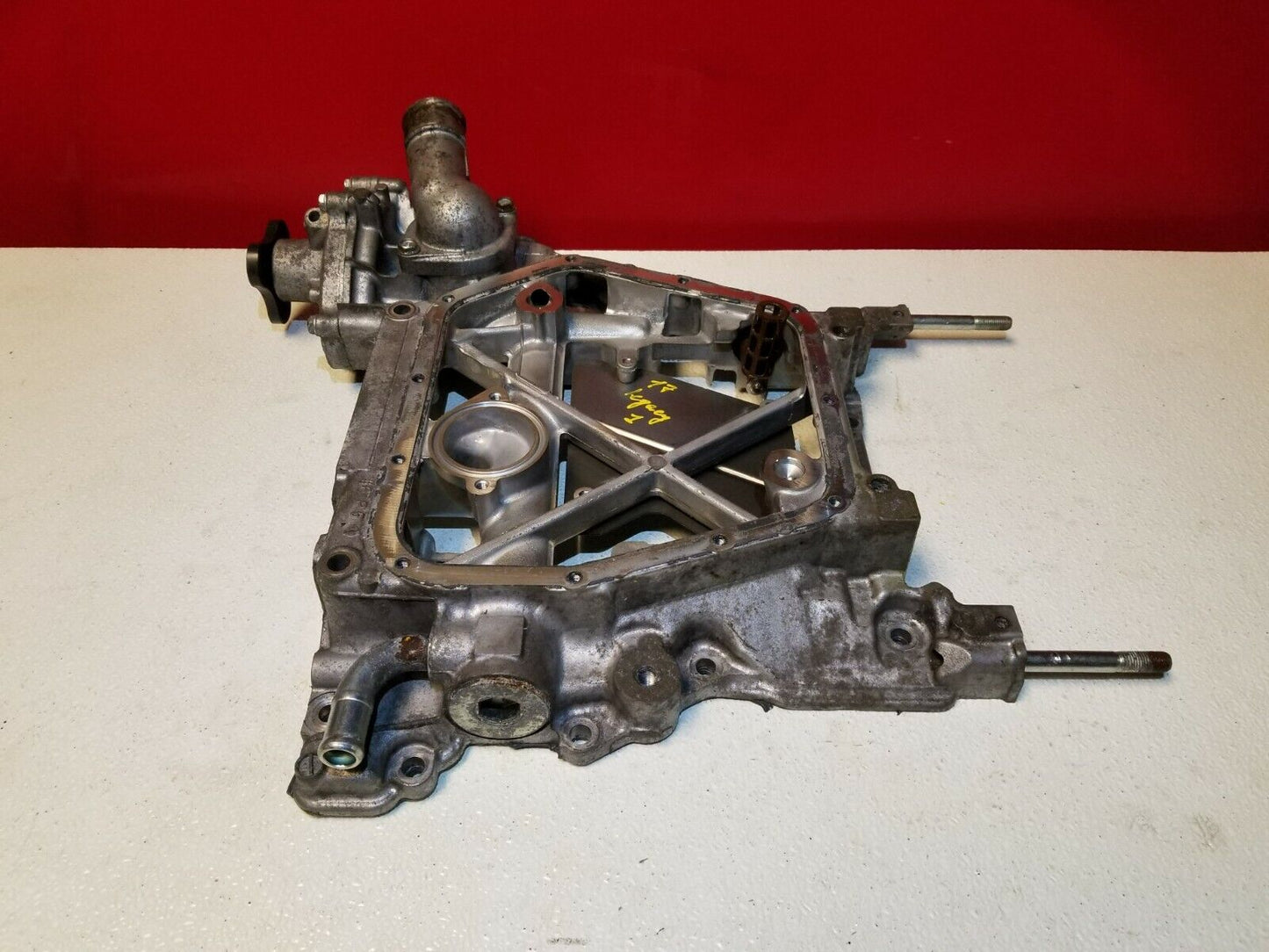 14 15 16 Subaru Forester 2.5l  Upper Oil Pan 11120aa280 OEM 43k
