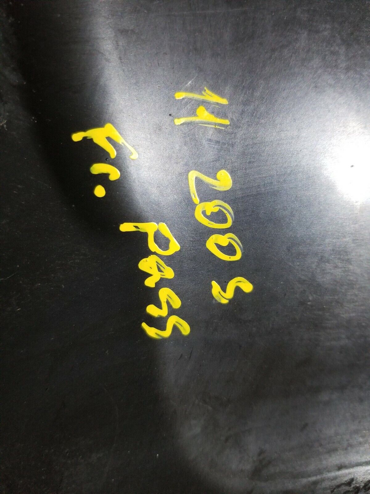 11 12 13 14 Chrysler 200 Cabrio Front Pass Side Fender Liner Splash Guard OEM
