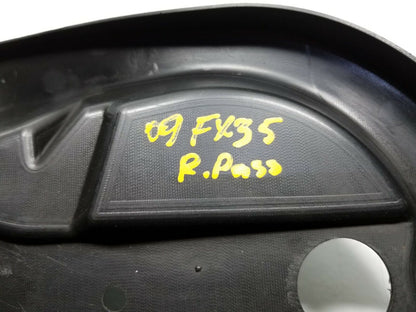 09 10 11 12 Infiniti Fx35 Rear Right Pass Side Difusser Shield OEM