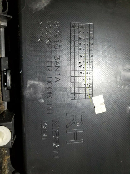 13 14 15 16 17 Nissan Versa Front Right Passenger Door Trim Panel OEM