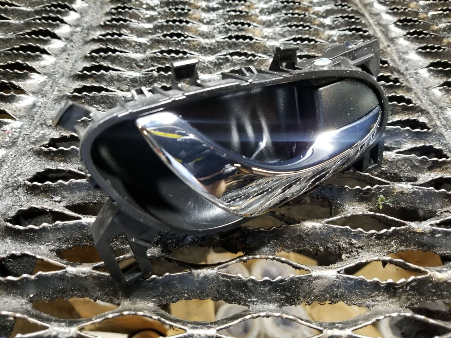 16 17 18 Nissan Sentra Rear Right Pass Side Interior Door Handle Chrome OEM 40k