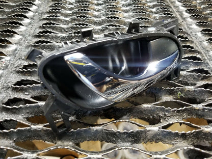 16 17 18 Nissan Sentra Rear Right Pass Side Interior Door Handle Chrome OEM 40k