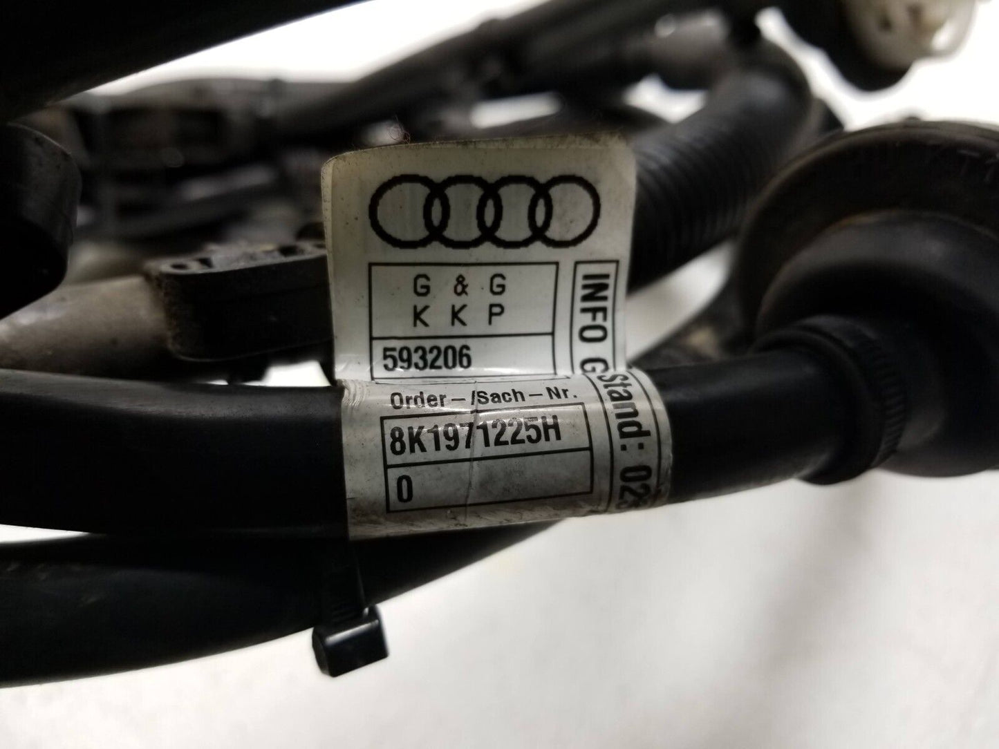 13 14 15 16 Audi A4 S4 Engine Battery Positive Wire Wiring Cable Harness OEM