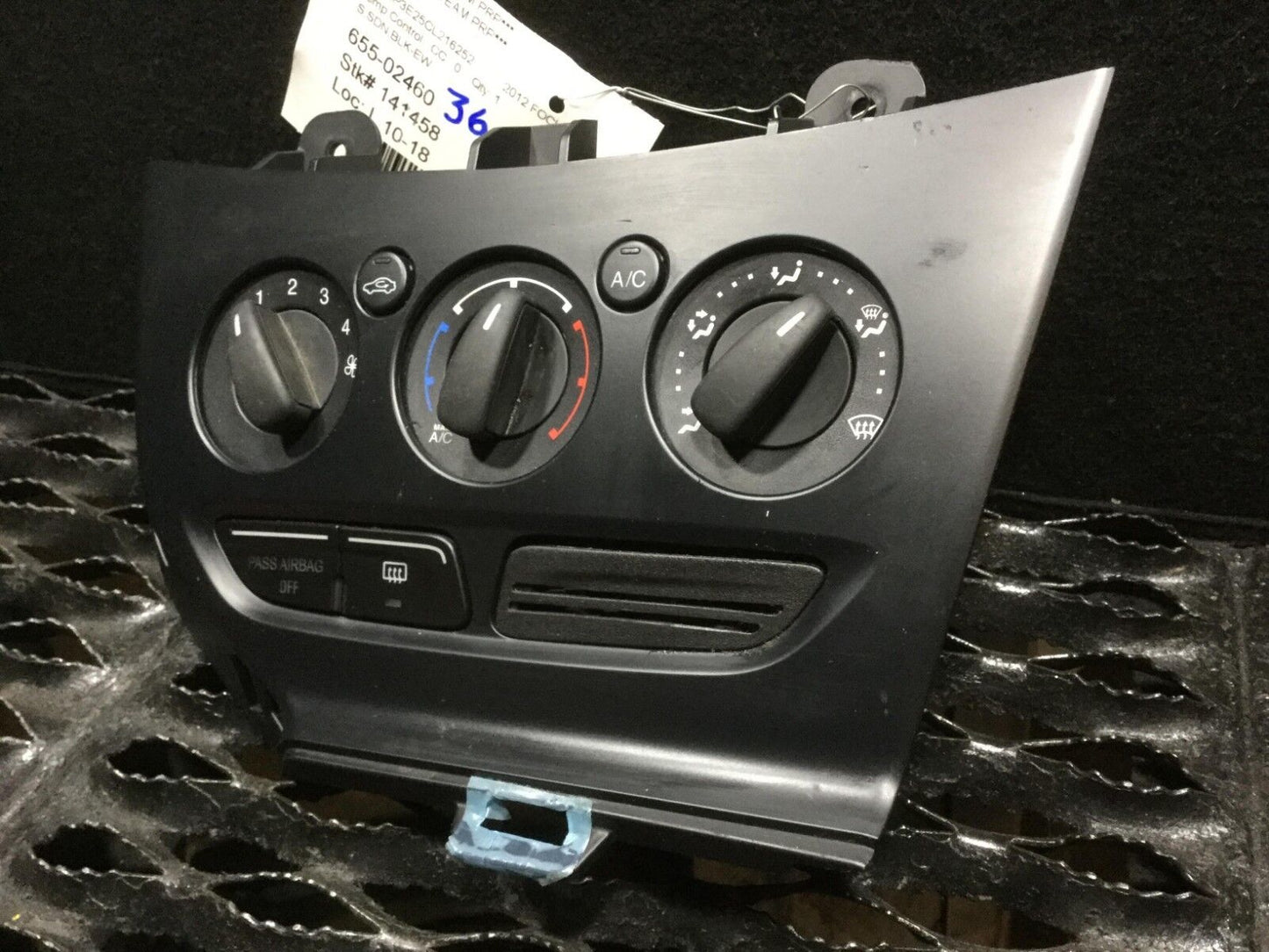 2012 12 2013 13 Ford Focus A/c Heater Climate Temperature Control OEM #36 29k