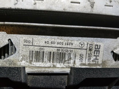 07 08 09 10 Mercedes-benz R350 Condencer Radiator Cooling Fan OEM