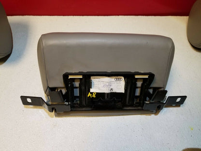 04 05 06 07 Audi A8 Rear Seat Headrest 3pcs OEM