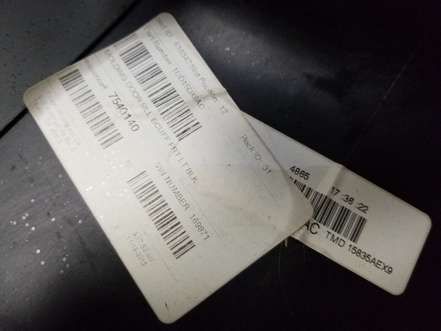 14 15 16 17 18 Jeep Cherokee Door Sill Scuff Plate Front Left Driver Side OEM ✅