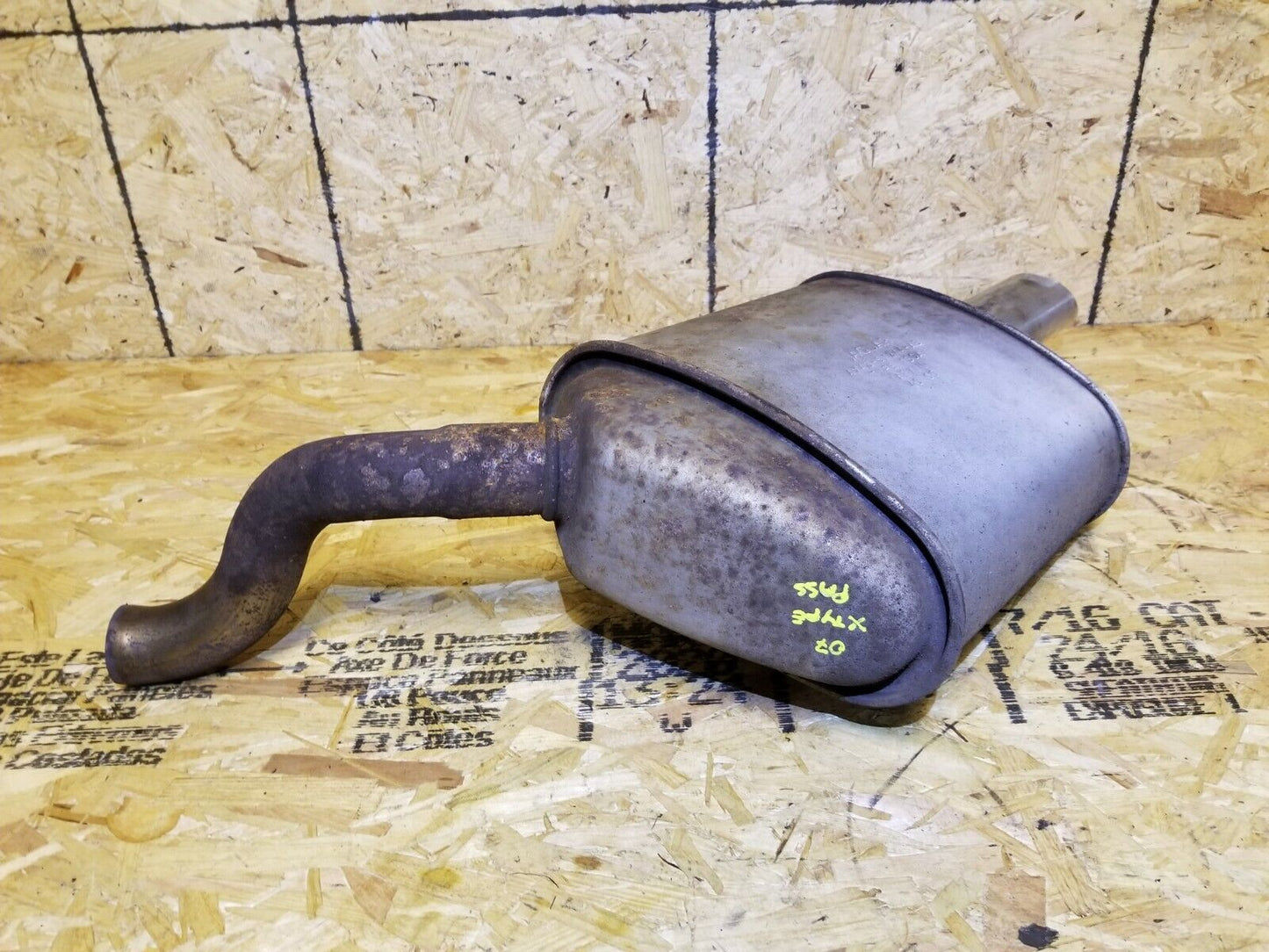 05 06 07 08 Jaguar X-type 3.0l AWD Exhaust Muffler Right Passenger Side OEM 86k