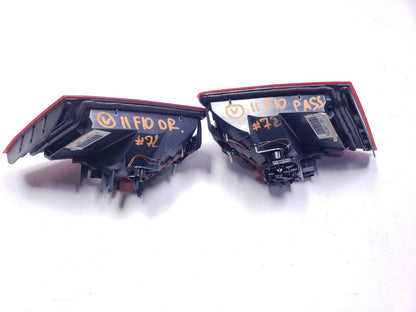 2011-2013 BMW F10 550i 535i Trunk Lid Inner Tail Light Lh&rh 2pcs OEM