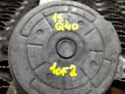 14 15 Infiniti Q40 Radiator Cooling Fan Motor 2pcs OEM