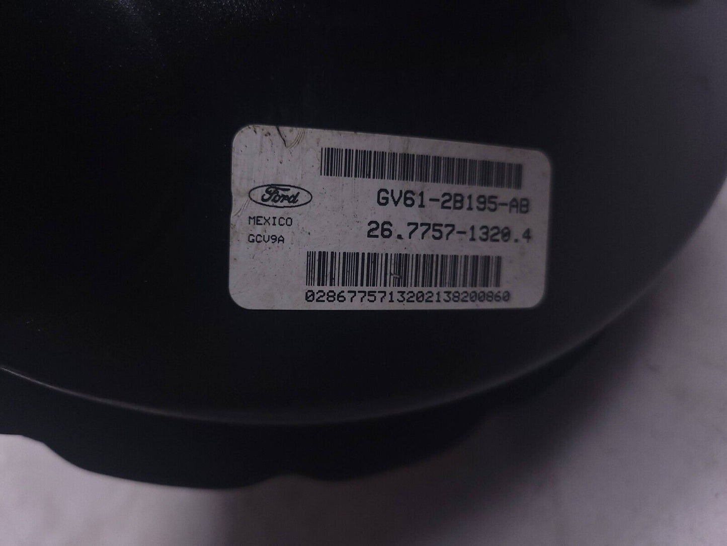 17 18 19 Ford Escape Power Brake Booster W/ Master Cylinder 1.5l OEM