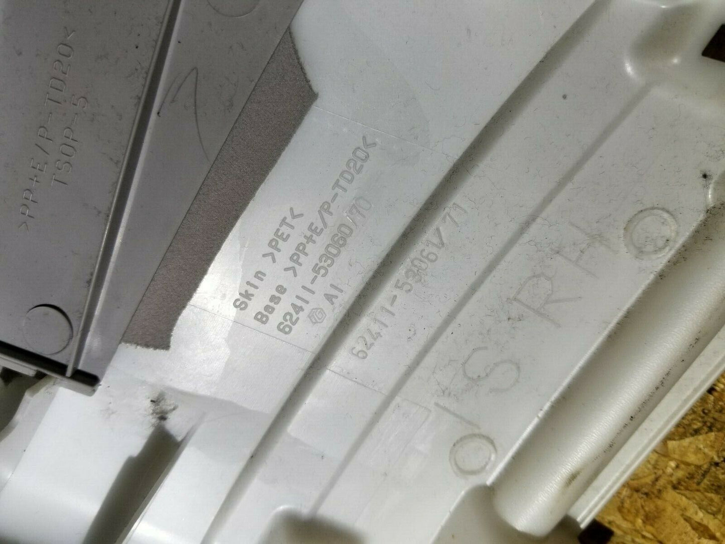09 10 11 12 13 Lexus IS250 Center Right Pass Side Upper B Pillar Trim Panel OEM