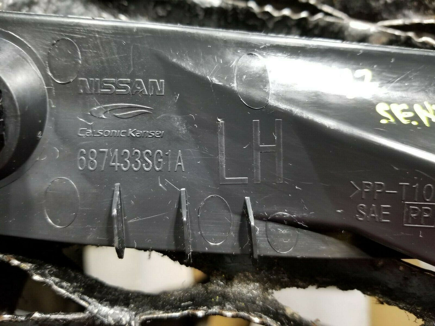 16 17 18 Nissan Sentra Dash Panel Upper Defroster Left Driver Side OEM 40k