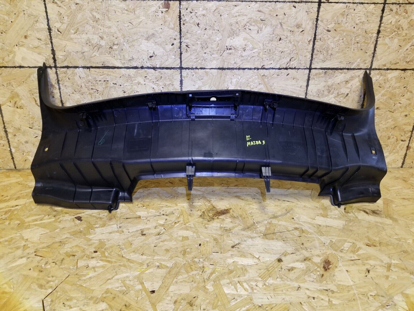 09-13 Mazda 3 Trunk Trim Panel Bbm46889x OEM