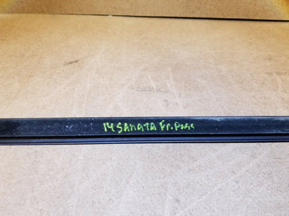 10 11 12 13 14 Hyundai Sonata Front Right Pass Door Window Belt Seal Molding OEM
