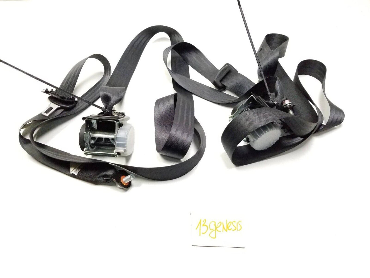 2013 - 2016 Hyundai Genesis Coupe Rear Seat Belt Retractor Left & Right 2pcs OEM