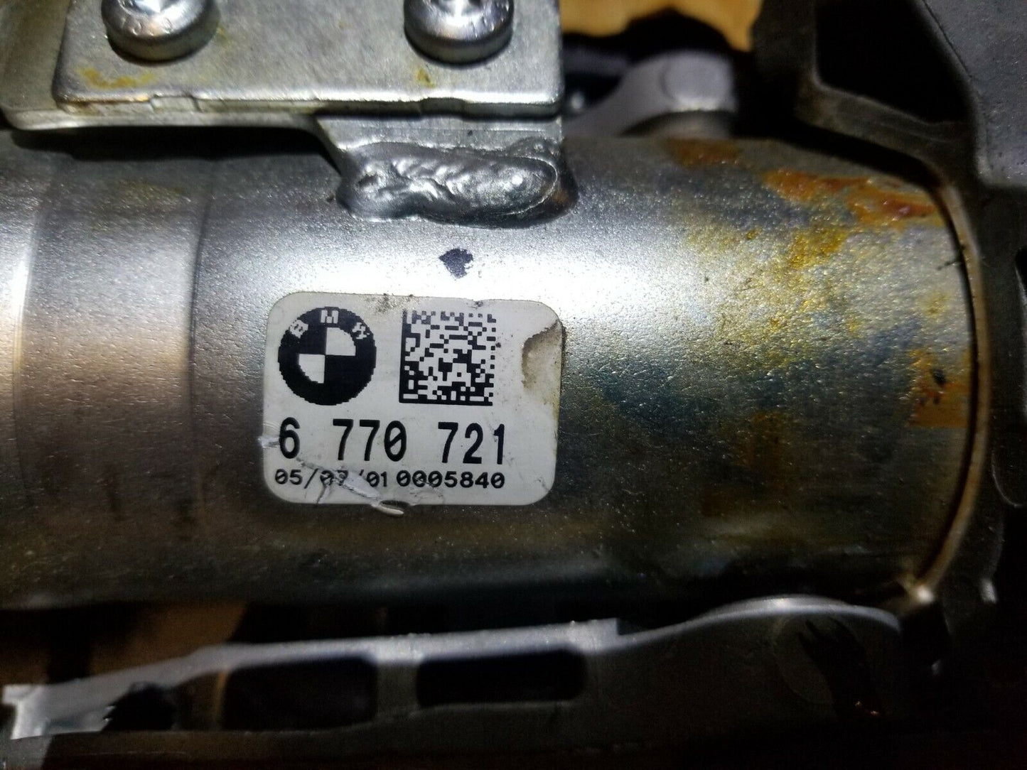 2008 BMW 525i E60 Steering Column OEM