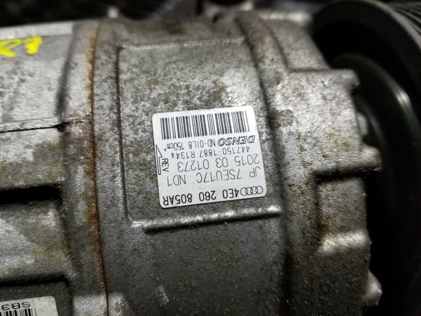11 12 13 14 15  Audi Q7 3.0l AC A/c Compressor OEM 87k Miles