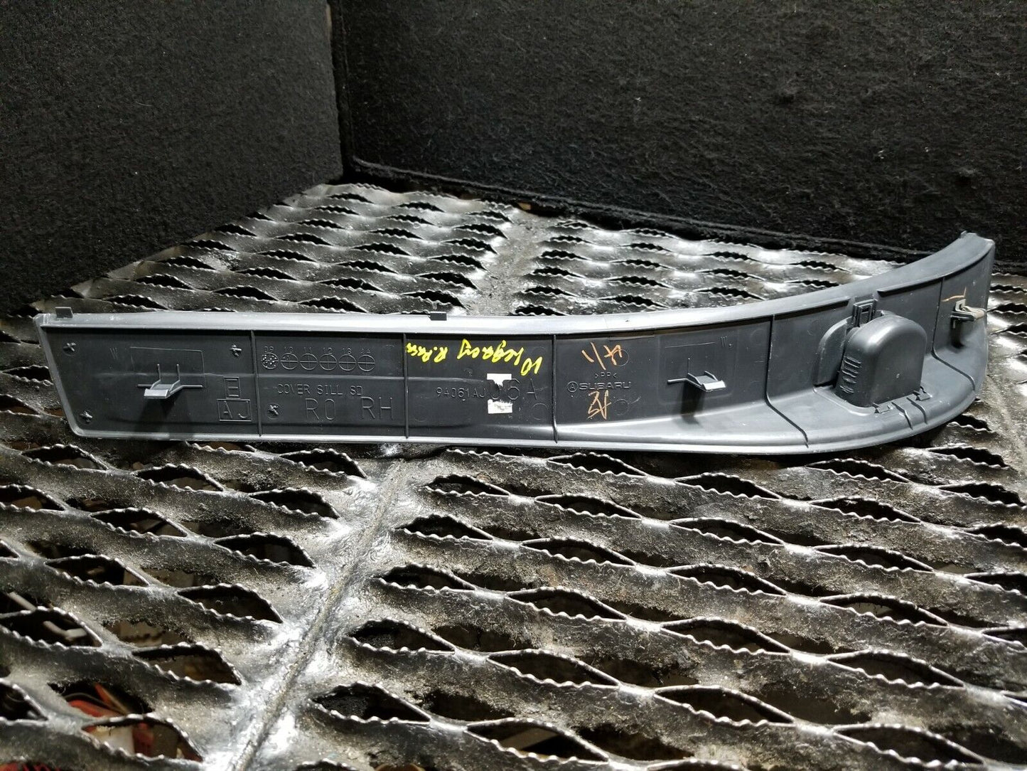 10 11 12 13 14 Subaru Legacy Rear Sill Scuff Plate Trim Right Pass Side OEM