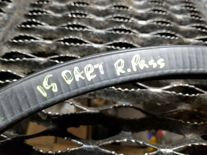 13 14 15 16  Dodge Dart Rear Right Pass Door Weatherstrip Seal Ome 76k