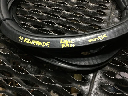 15 16 17 Jeep Renegade Rear Passenger Door Inner Weatherstrip Seal OEM 7k Miles