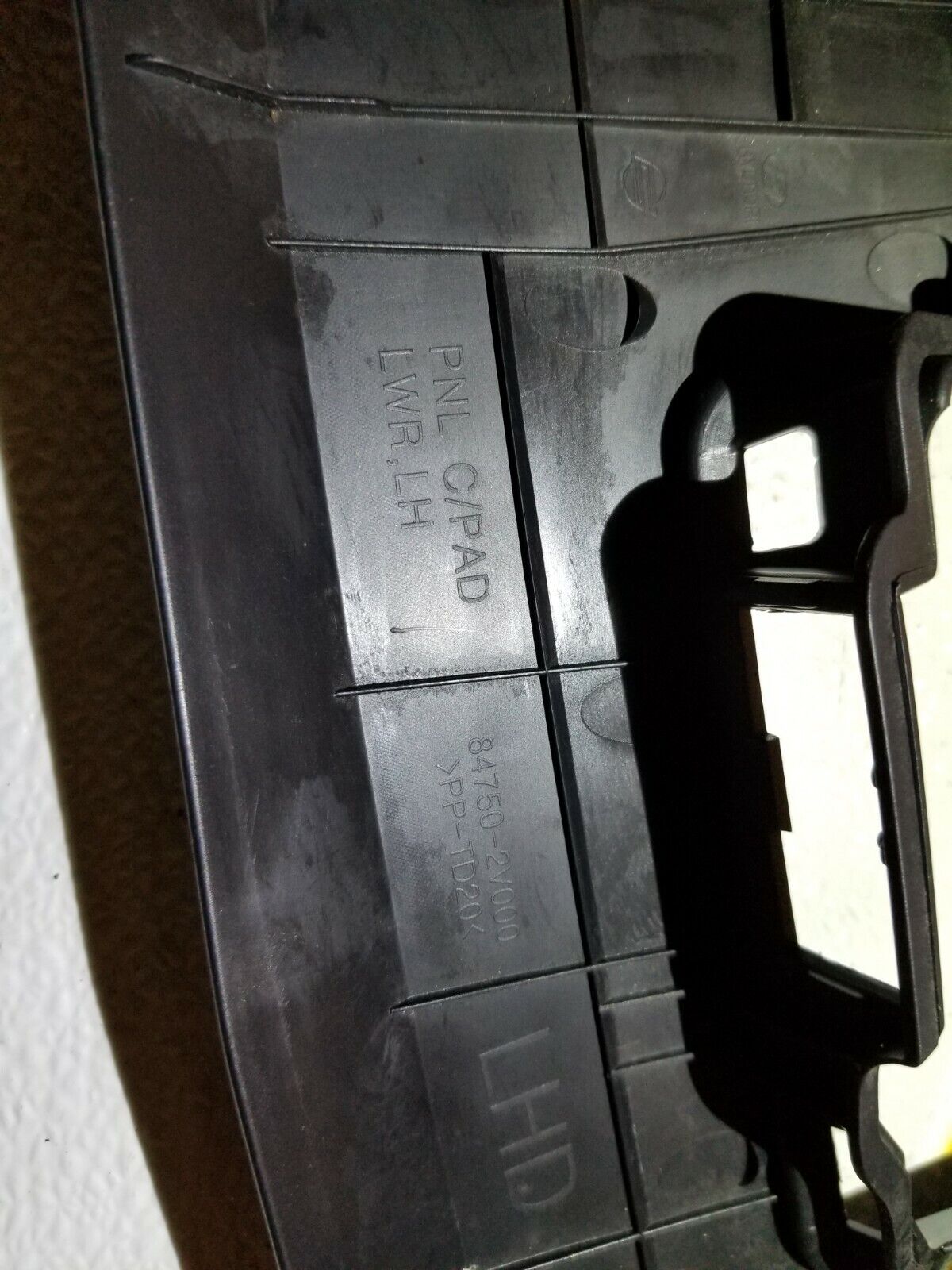 12 13 14 15 16 Hyundai Veloster Dash Lower Knee Trim Panel Left Driver Side OEM