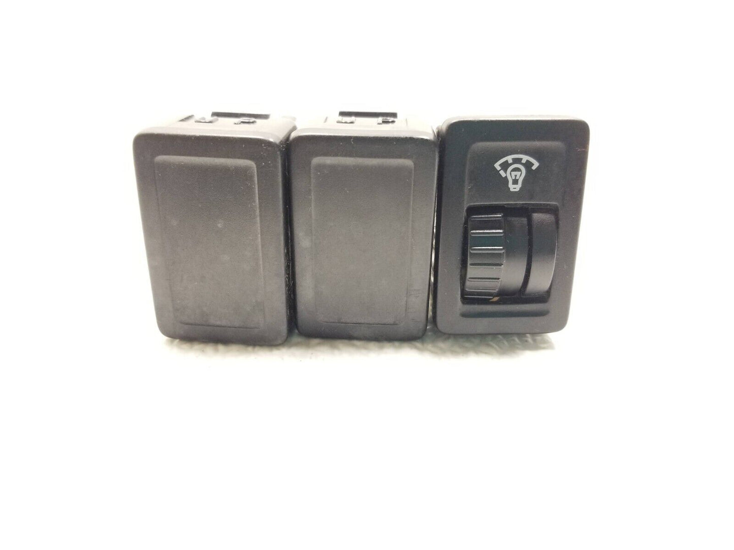 2007 - 2013 Suzuki SX4 Dashboard Dimmer Switch & Dummy Blank Cover 3pcs OEM