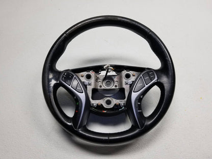 14 15 16 17 Hyundai Elantra Gt Steering Wheel Black Leather OEM