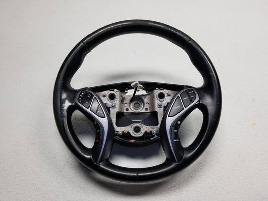 14 15 16 17 Hyundai Elantra Gt Steering Wheel Black Leather OEM