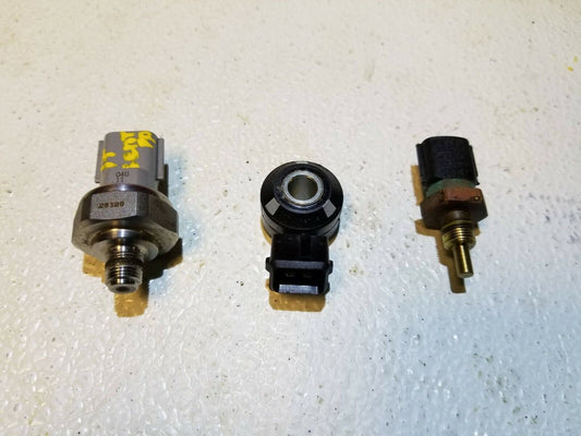 16 17 18 Nissan Sentra 1.8l Temp Oil Pressure Knock Sensor 3pcs OEM 40k Miles