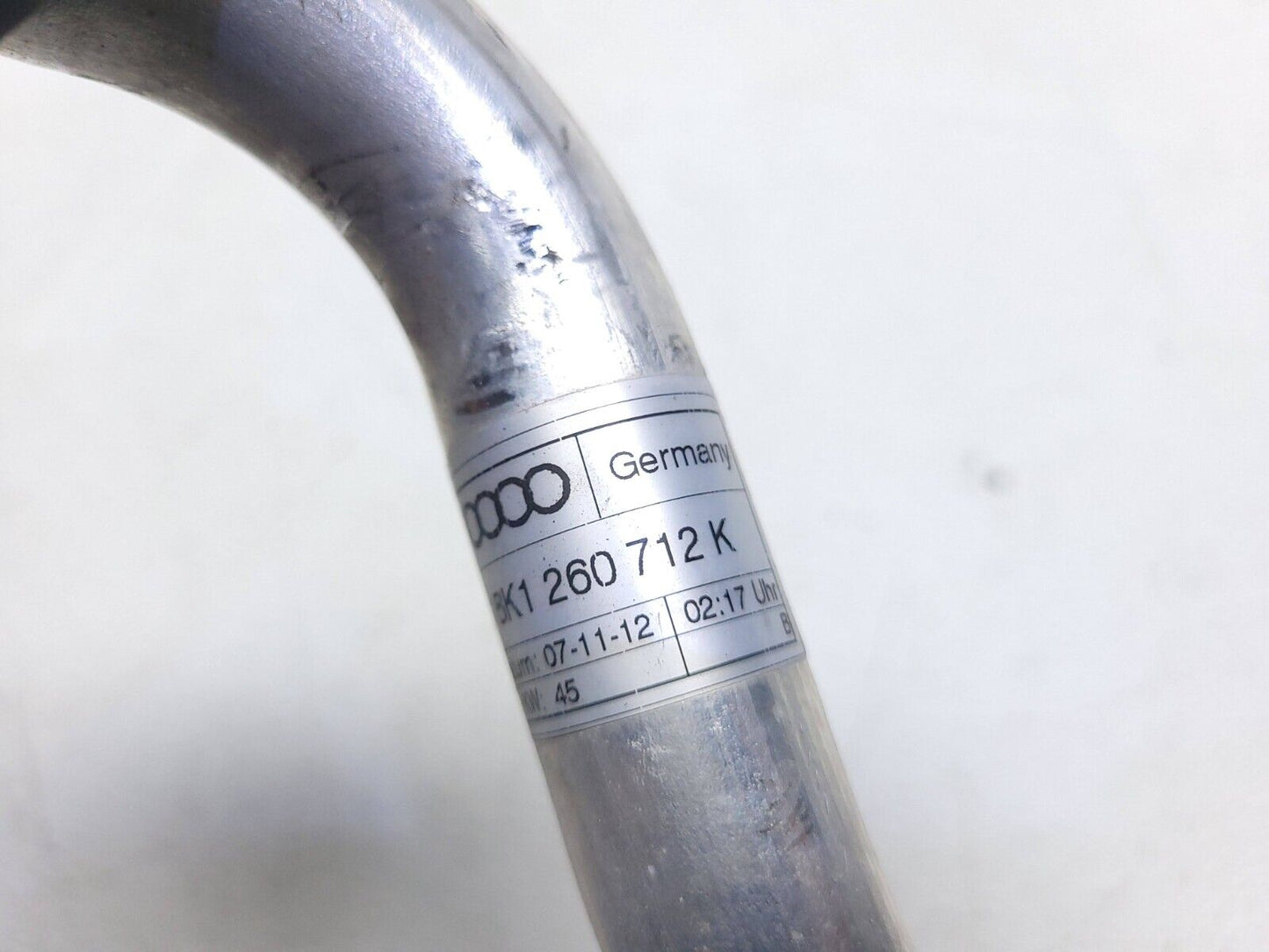 13 14 15 16 Audi A4 S4 Low Pressure AC A/c Line Pipe Tube 8k1260712 OEM 3.0t