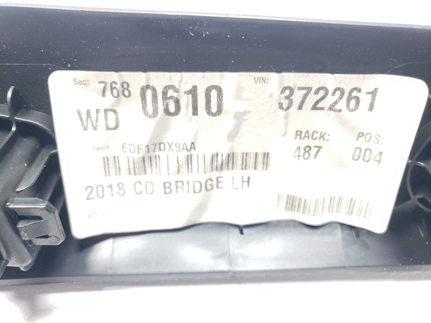 16 17 18 19 20 Dodge Durango Rear Left Quarter Panel D Pillar Upper Cover OEM