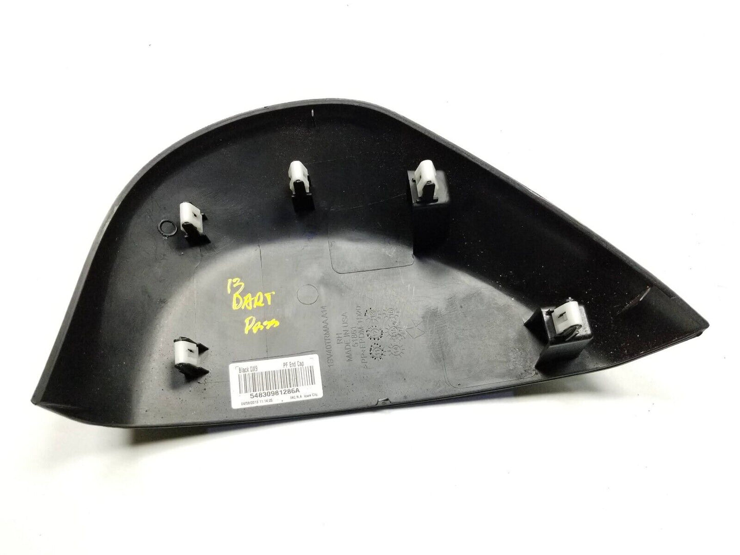 13 14 15 16 Dodge Dart Dash End Cap Cover Trim Right Pass Side OEM 52k Miles