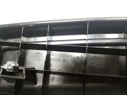 07 08 09 10 11 12 13 BMW X6 Trunk Trim W/ Aluminum Molding Sill Panel OEM