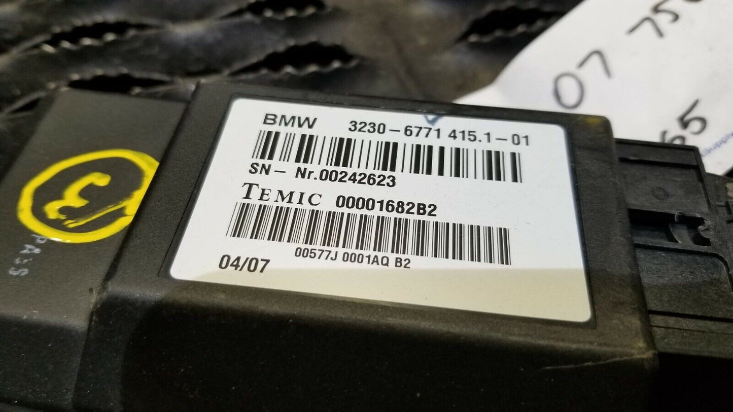 06 07 08 E65 E66 745 750 760 Steering Column Control Unit Temic Module OEM N13