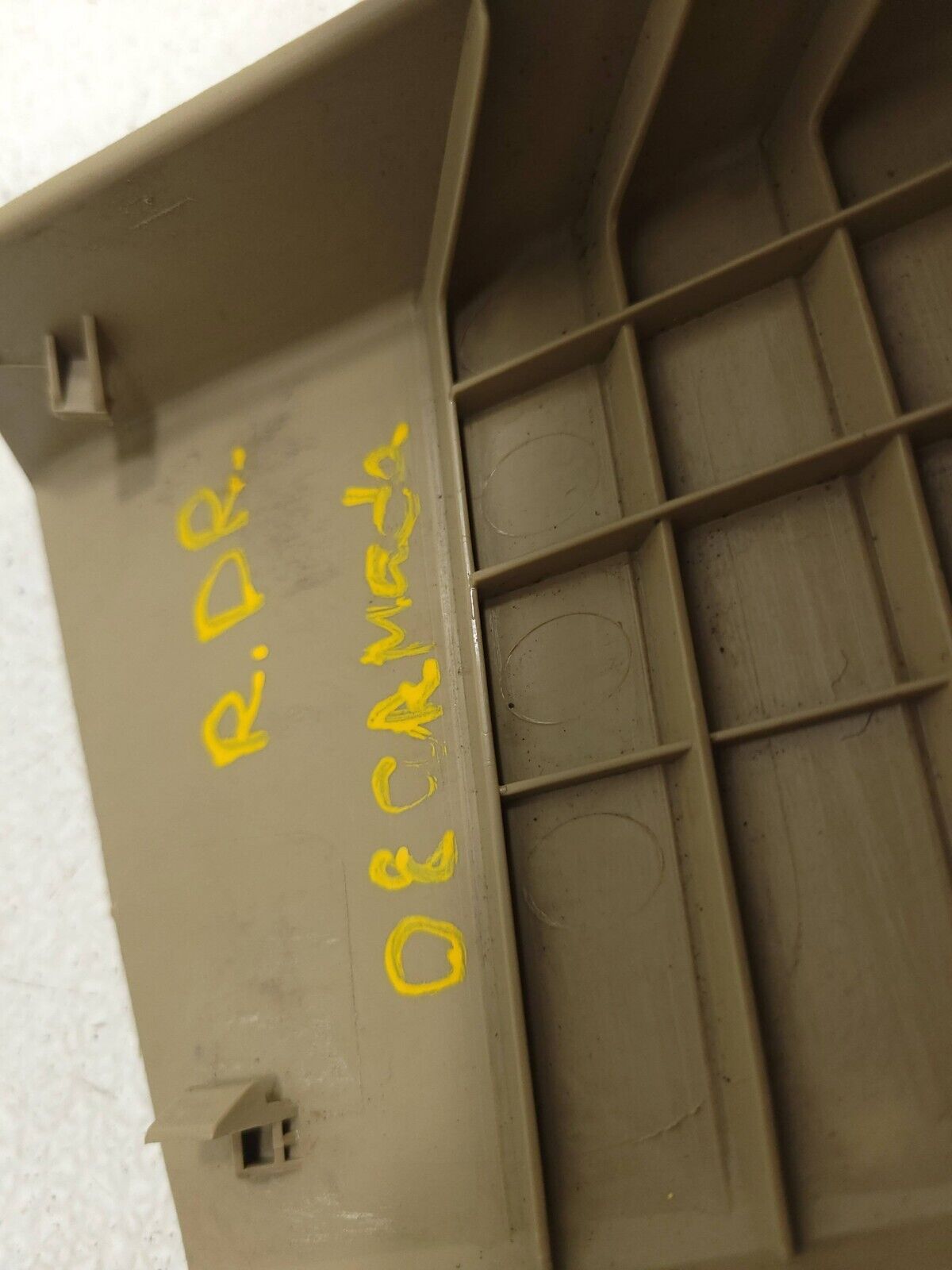 2006-2012 Nissan Armada Rear Scuff Sill Plate Trim Driver Side Left OEM