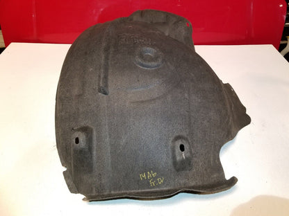 12 13 14 15 Audi A6 Front Left Dr Side Fender Liner Rearward Splash Shield OEM