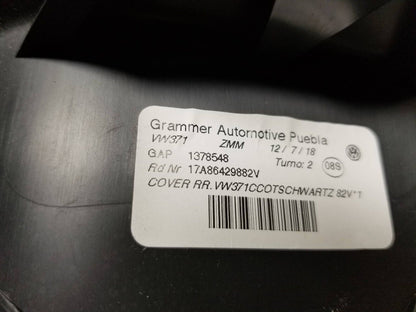 19 20 21 Volkswagen Jetta Center Console Trim Panel Cover OEM