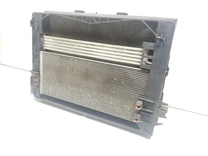09 10 11 12 BMW 750li Engine Radiator Coolant Condenser Fan Assembly OEM